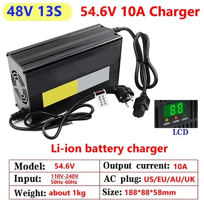 10A 48V 60V 72V Lithium Batter - 84V 20A Smart Charger review and price