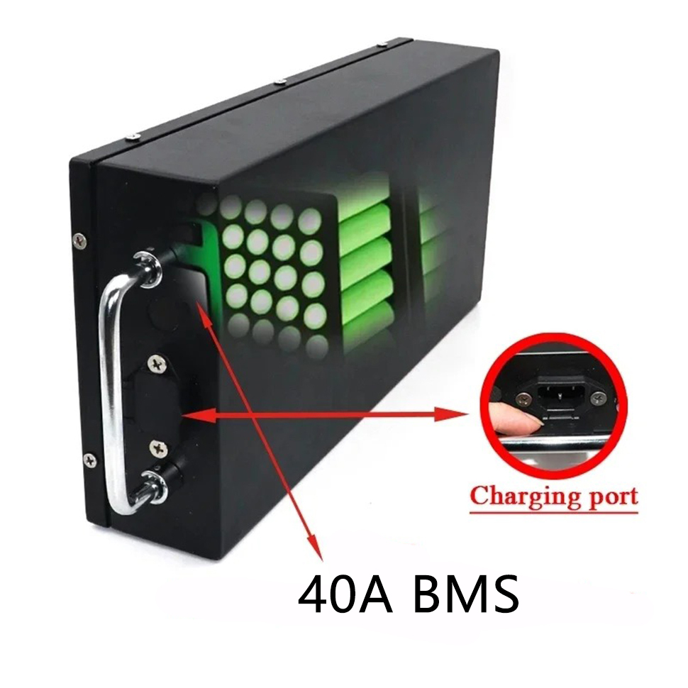 New 60V 30Ah 40Ah 10Ah Electri - 60V 50Ah Electric Scooter Battery review and price