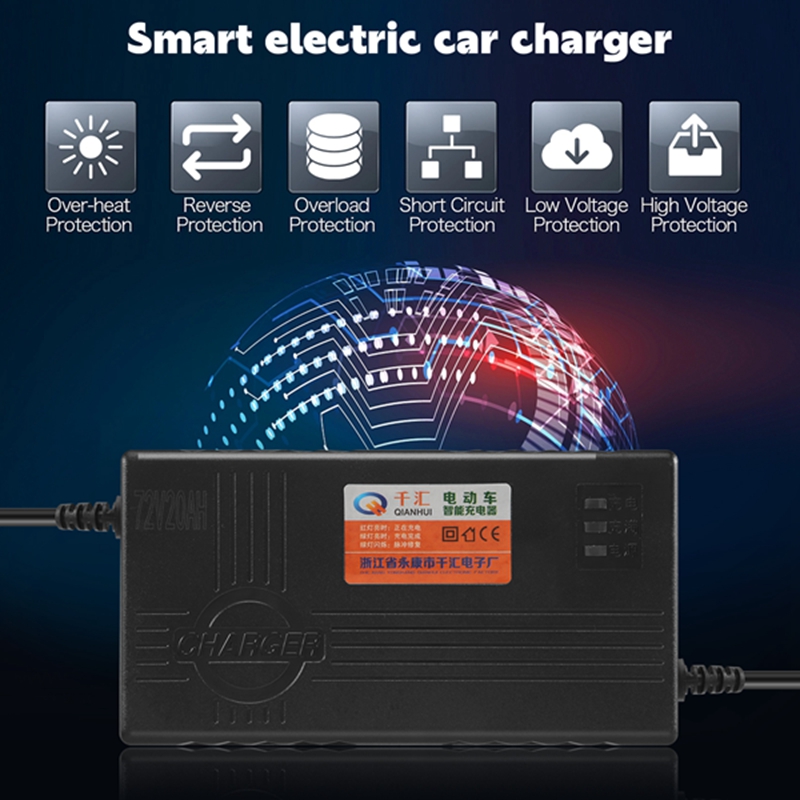 T82C Hot Sale-72V 20AH Motorcy - 84V 20A Smart Charger review and price
