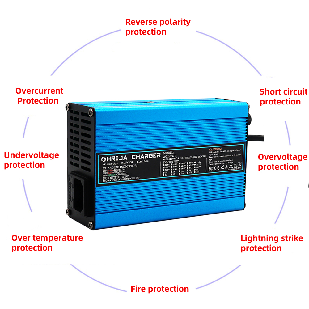 29.2V 8A Charger 24V Chargers  - 84V 20A Smart Charger review and price